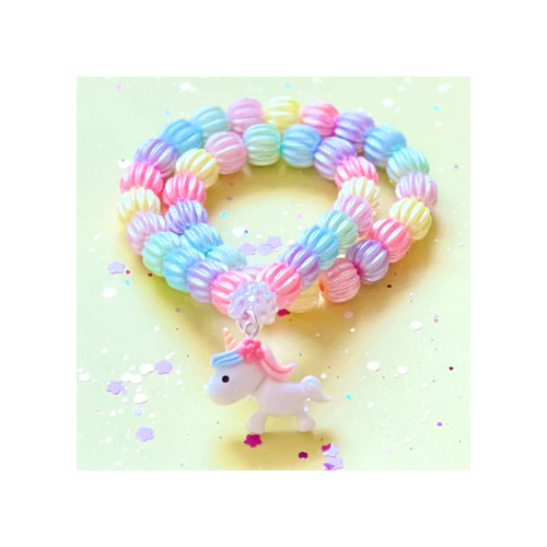 Sweet As Sugar Beaded Necklace - Bella Unicorn BN01