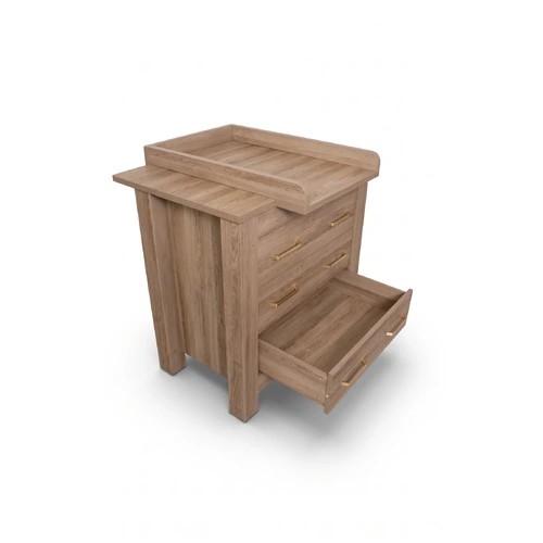 Love n Care Bordeaux Chest Hushed Brown Oak