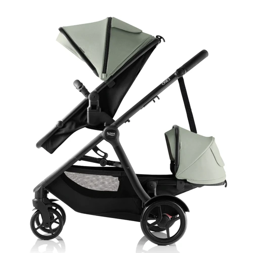Britax One 2 Stroller Sage Green with Second Seat