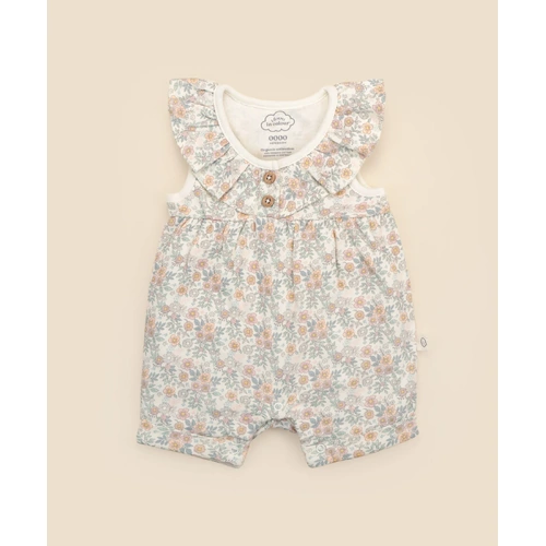Comfy Baby Ruffle Romper - Daisy Daisy [Size: 00]