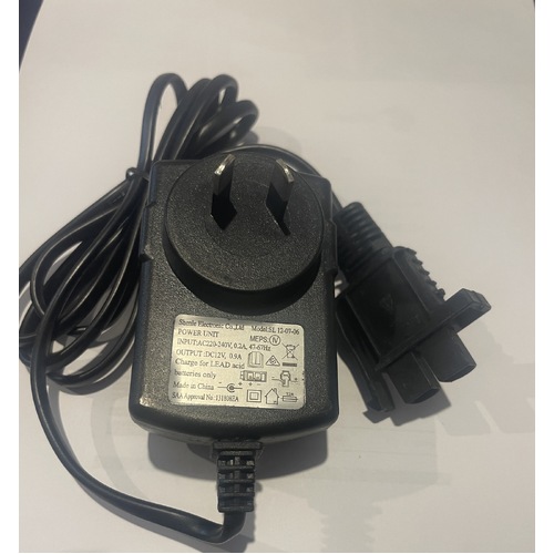 Replacement/Spare Charger for Ride-on - 12 Volt