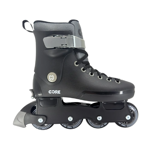 Core Kids Retro Adjustable Inline Skates - Black UK 2-5