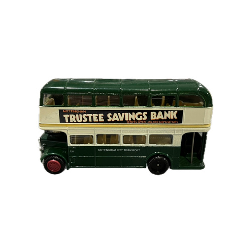 Corgi Routemaster Bus Trustee Savings Bank Arnold (NO BOX)