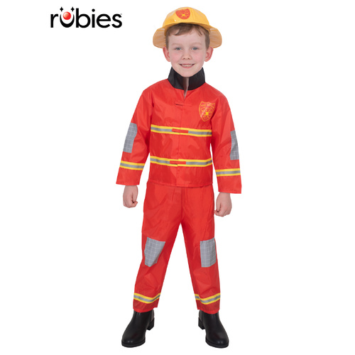 Fire Fighter Child Costume Dress Up 8682