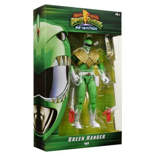 Mighty Morphin Power Rangers: Re-Ignition Basic GREEN 5.25" Action Figure
