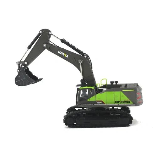 Huina 1:50 Scale Diecast Excavator - Green 1721