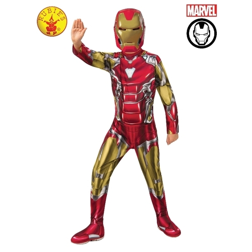 Marvel The Infinity Saga Iron Man Classic Avenger Costume Dress Up [Size: 6-8yrs] 6519