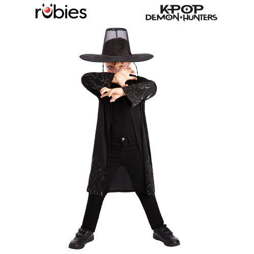 K-POP Demon Hunters Jinu Demon Costume Dress Up 1003773 [Size: S 7-8yrs]