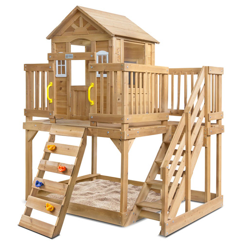 Lifespan Kids Silverton Cubby with Rock Climbing Wall