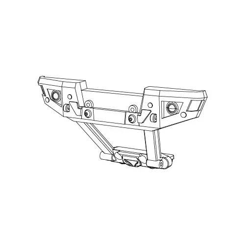 MJX Hyper Go 10208 Rear Bumper - Part Number 10110
