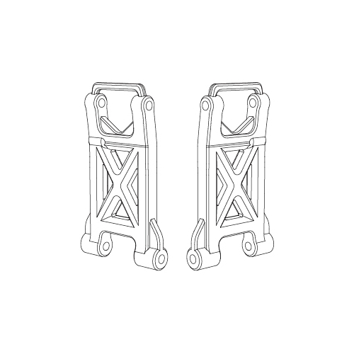MJX Rear Lower Suspension Arms [14250]