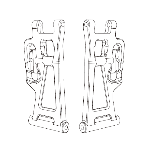 MJX Rear Lower Swing Arm MJXS-14250B
