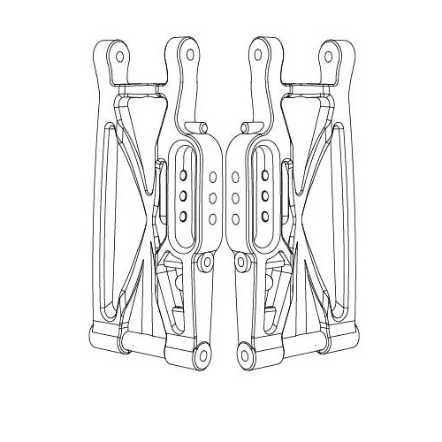 MJX Rear Lower Arm P10250 for MJX-10210 & MJX-10208
