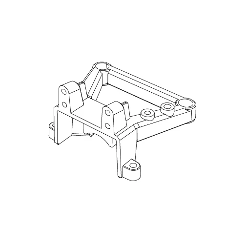 MJX Front Bulkhead/Mount MJXS-P12270