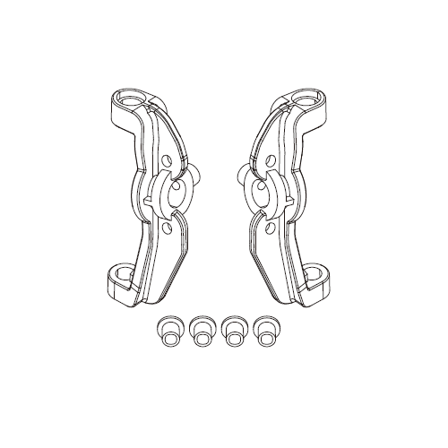 MJX Front Axle Adapter MJXS-P12YSA04