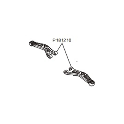 MJX Front Upper Suspension Arm [18208] MJXS-P181210