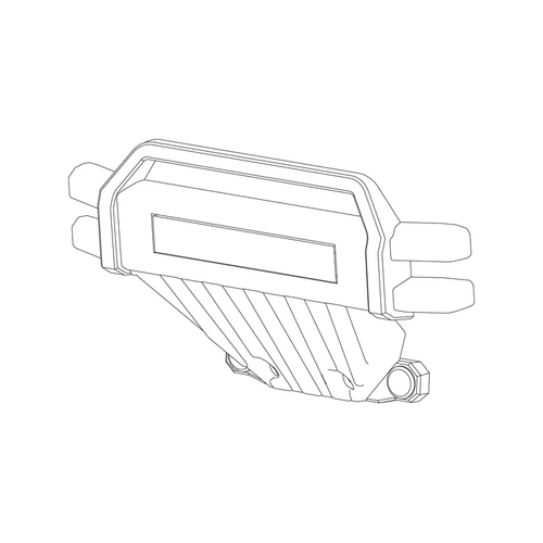 MJX Front Anti-Collision Assembly Bumper (Including Led Light Board) (20208) MJXS-P2011B