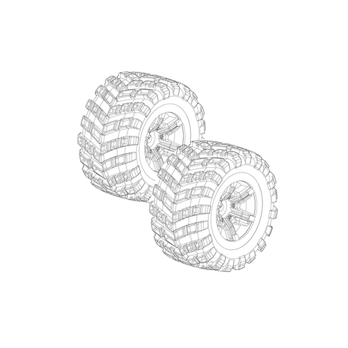 MJX Tire (20208) MJXS-P2030