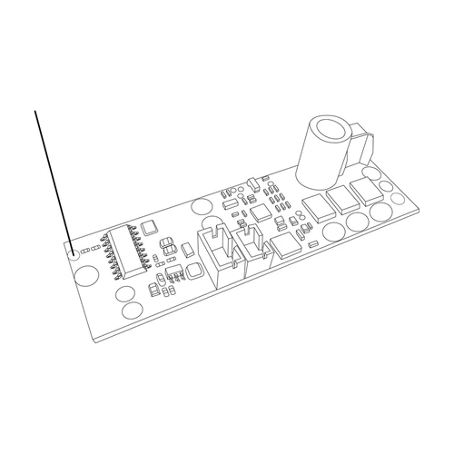 MJX PCB 3-in-1 Receiver ESC Board (20208) MJXS-P20ER