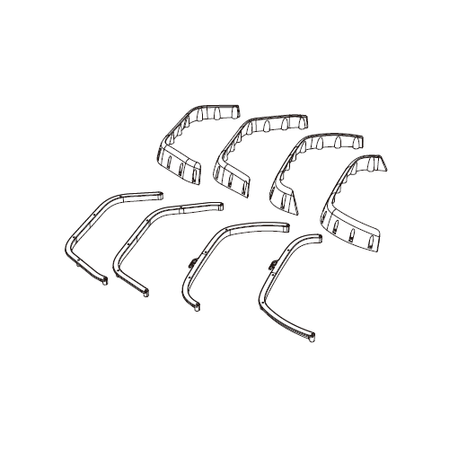 MJX Shell Fender (Suits MJX H8H AllRock) MJXS-P8HB07
