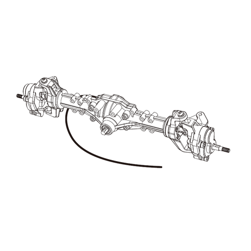 MJX Front Axle Shaft Assembly (H8H) MJXS-P8HSA