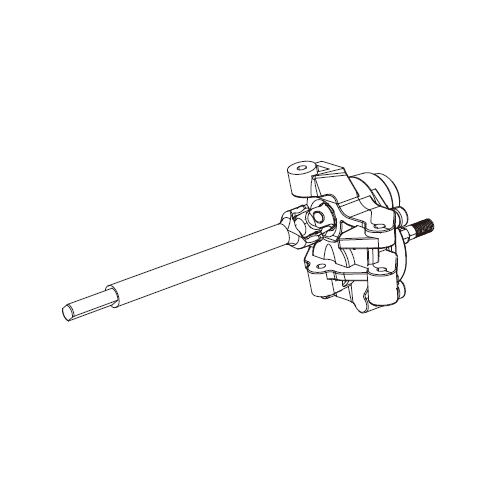 MJX Left Front Portal Axle Shaft Assembly (H8H) MJXS-P8HSA04