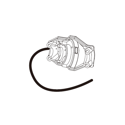 MJX Axle Housing(Including Plunger Pull Rope) (H8H) MJXS-P8HSA07