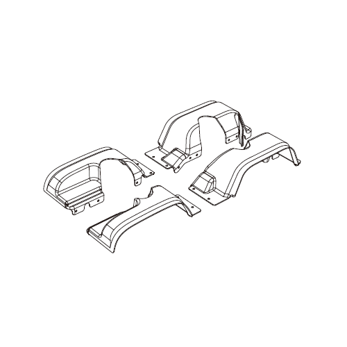 MJX Splash Guard (Suits MJX H8H AllRock) MJXS-P8HV16