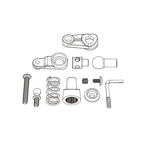 MJX 17g Steering Gear Accessories (H8H) MJXS-P8HV25