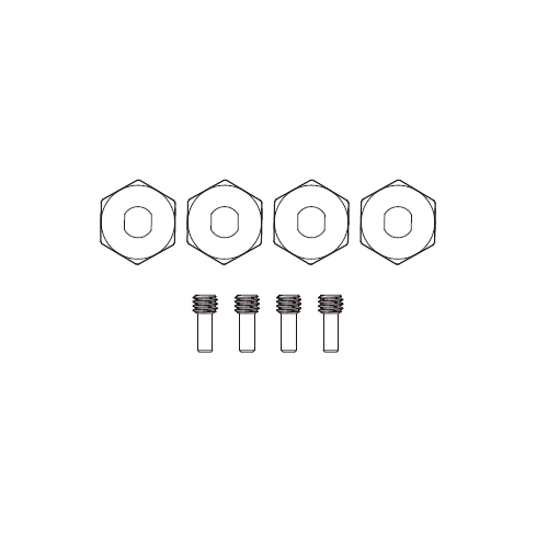 MJX Hexagonal Adapter (H8H) MJXS-P8HV33