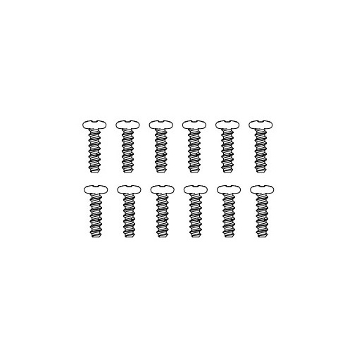 MJX Screws M2.5x7mm (12pcs) [18208] MJXS-XHHM2570