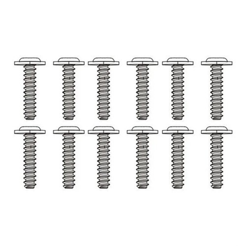 MJX Screws 2.6x12mm (12pcs) [18208] MJXS-XMHWB26120A