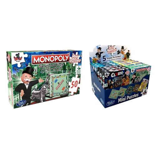 Hasbro Mini Puzzles 50pc Jigsaw Puzzles - Monopoly