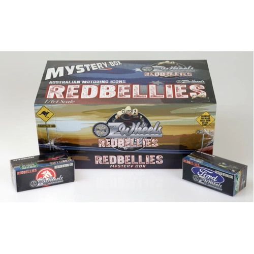 OZ Wheels 1:64 Scale Red Bellies Clutch 1 Sealed Box of 36 OZ64-RB1