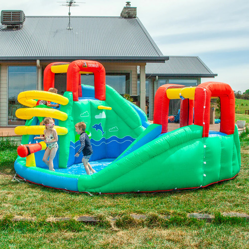 Lifespan Atlantis Slide & Splash Inflatable Water Slide
