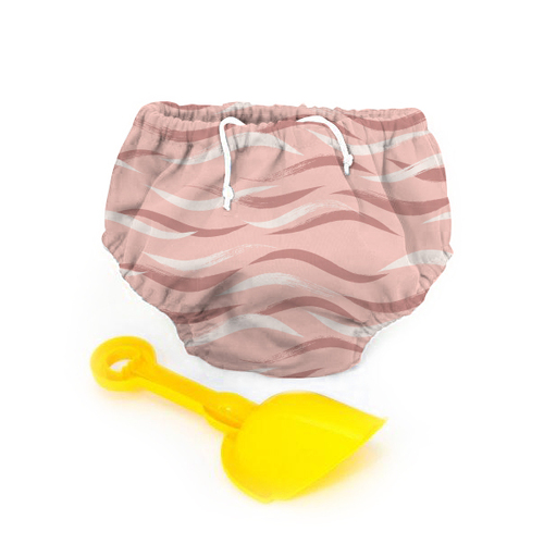 Pea Pods Reusable Swim Nappy - Peach Sunset [Size: Large (9-12kg)] SWLPS