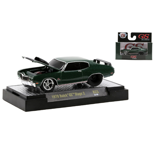 M2 Machines Ground Pounders 1970 Buick GS Stage 2 1:64 Scale R23 22-02