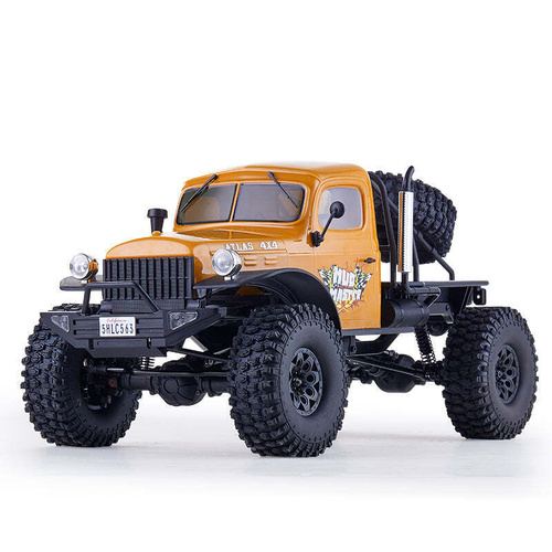 Roc Hobby Atlas 4x4 1:10 Scale R/C - Yellow (Batteries & Charger Not Included) ROC11036RSYL