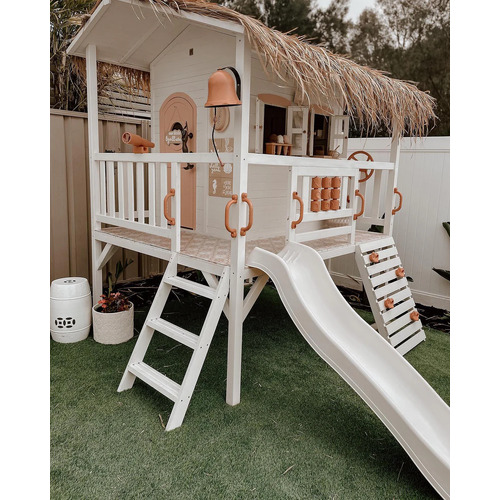 KidzShack SWEET Shack Cubby House - NO SLIDE