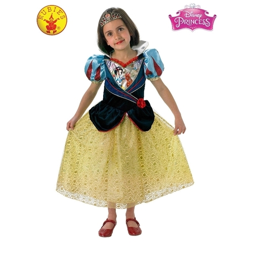 Rubies Deerfield Disney Princess Snow White Shimmer Costume Dress Up [Size: 5-6yrs] 8998M**