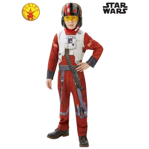 Rubies Deerfield Star Wars Classic Poe X-Wing Fighter Costume Dress Up 620264 Assorted Sizes 