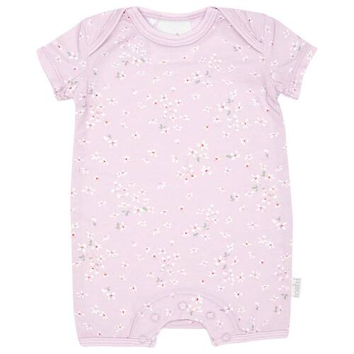 Toshi Short Sleeved Classic Onesie - Nina Lavender [Size: 0-3 Months (000)] **