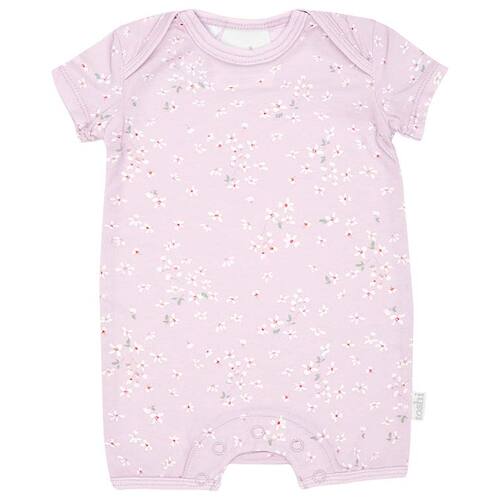Toshi Short Sleeved Classic Onesie - Nina Lavender [Size: 0-3 Months (000)]