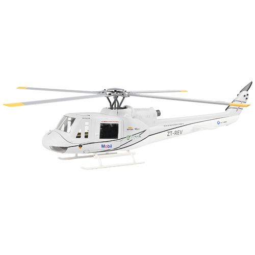 Flywing UH1 3D GPS 10Ch R/C Helicopter - Four Blades White RTF FW-UH1