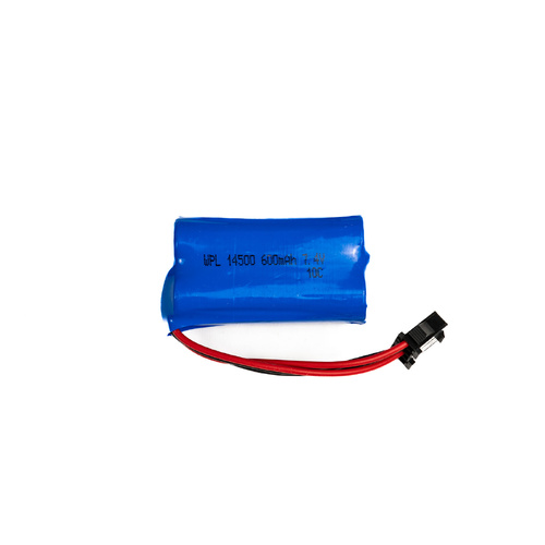 WPL 7.4V 600mAh 10C Li-ion Battery WPL-2S-600