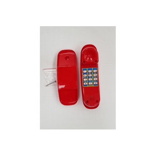 Telephone toy for outdoor playset - RED XATPred