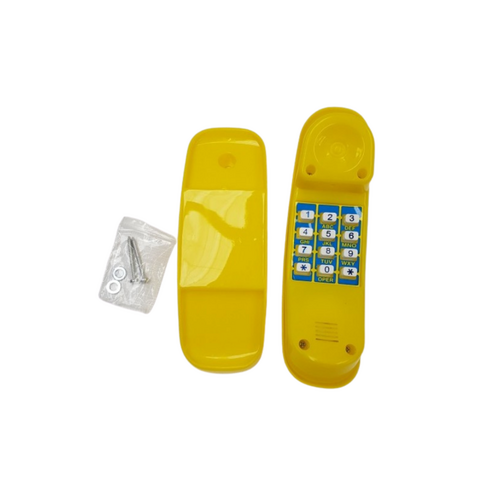 Telephone toy for outdoor playset - YELLOW XATPyellow