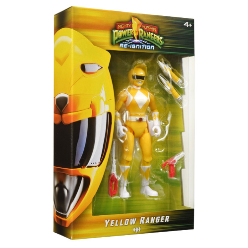 Mighty Morphin Power Rangers: Re-Ignition Basic YELLOW 5.25" Action Figure