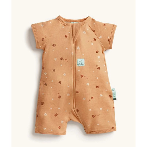 ergoPouch Short Sleeve Layer 0.2 TOG Honey Bees [Size: 6-12 Months (0)]