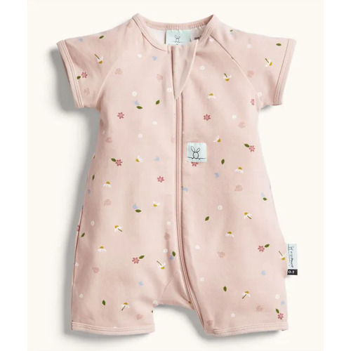ergoPouch Short Sleeve Layer 0.2 TOG Daisies [Age: 0-3 Months (000)]